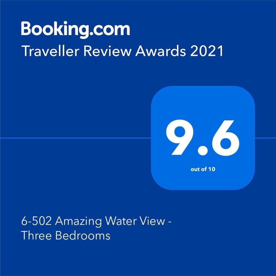 6-502 Amazing Water View - Three Bedrooms Aventura Exteriör bild