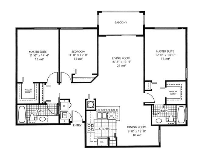 6-502 Amazing Water View - Three Bedrooms Aventura Exteriör bild